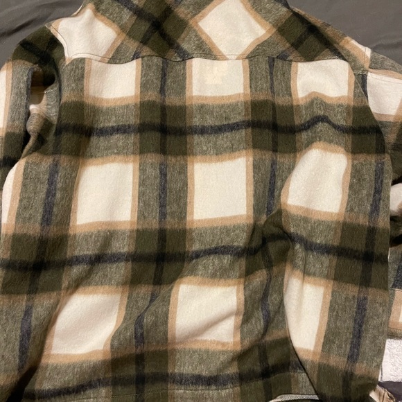 Zara flannel button up plaid shirt - Picture 3 of 11